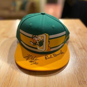 Autographed Nike Oregon hat.